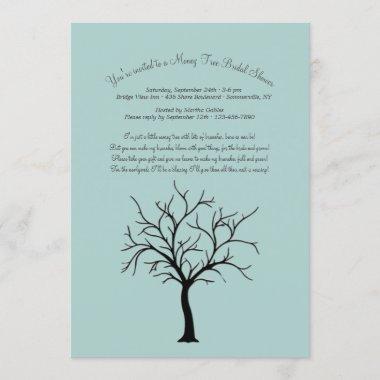 Money Tree Bridal Shower Invitations