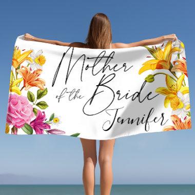 Mother of the Bride Gift, Mother of the Bride Beach Towel