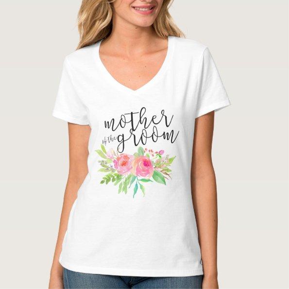 mother of the groom floral T-Shirt