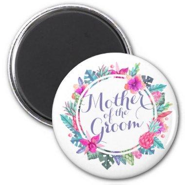 Mother of the Groom Tropical Wedding | Magnet