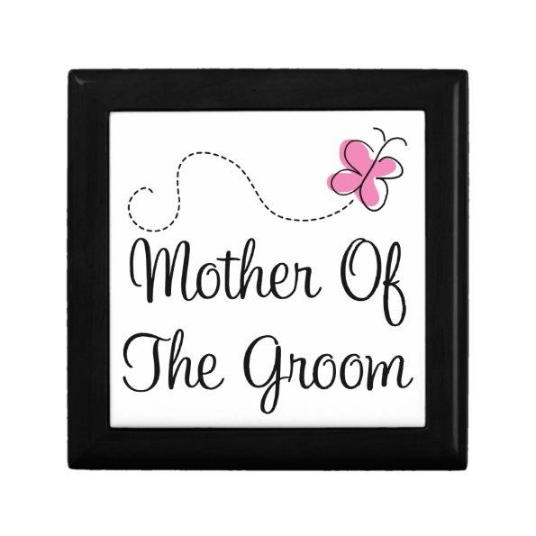 Mother of the Groom Wedding Keepsake Gift Box