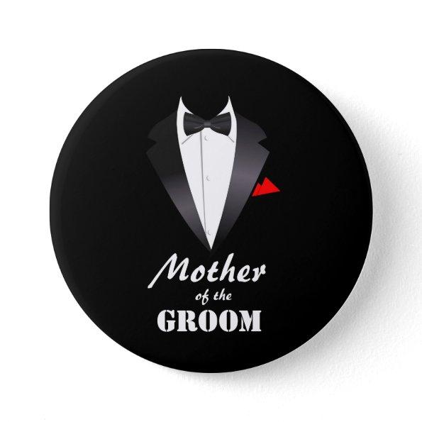 Mother of the Groom with Tuxedo Shirt - Button