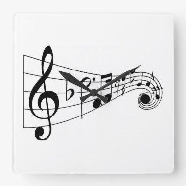MUSICAL NOTES / MUSICAN'S CLOCK