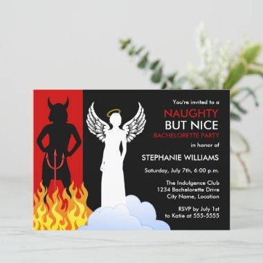 Naughty But Nice Bachelorette Party Invitations