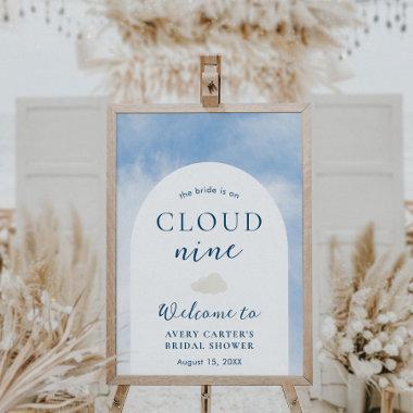 On Cloud 9 Bridal Shower Welcome Sign