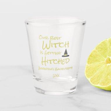 Our Best Witch Is Getting Hitched Shot Glass
