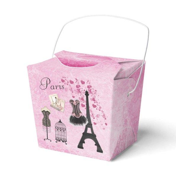 Paris Fashion Eiffel Tower Favor Box