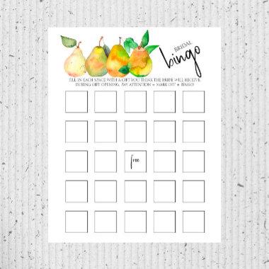 Perfect Pear - Bridal/Couples Shower Bingo Game