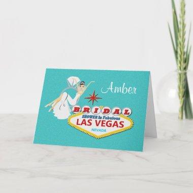 Personalized BRIDAL SHOWER Las Vegas Invitations