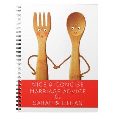 Personalized Bridal Shower Notebook