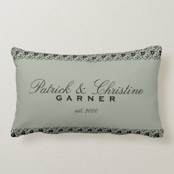 Personalized Wedding Cotton Pillow