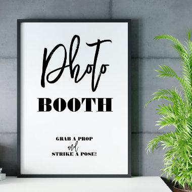 Photo Booth Bridal Shower sign