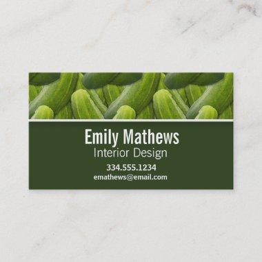 Pickles; Pickle Pattern Business Invitations