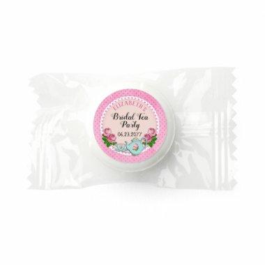 Pink English Cottage Style Bridal Tea Party Shower Life Saver® Mints