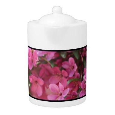 Pink Floral Tea Pot