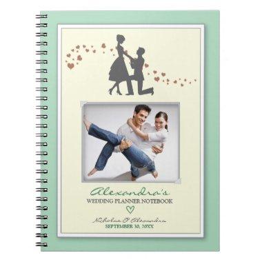 Proposal Bride's Wedding Planner Notebook (mint)