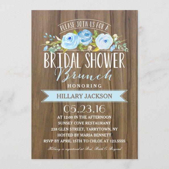 Rustic Bridal Shower | Bridal Shower Invitations
