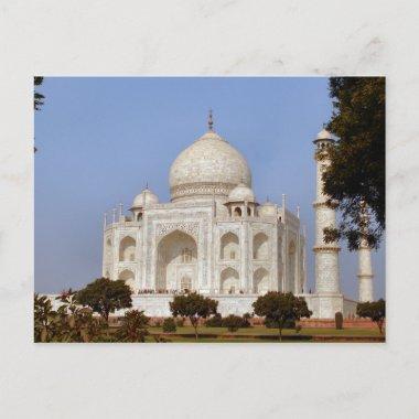 Rustic Taj Mahal India Bridal Shower Game PostInvitations