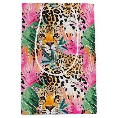 Safari Animal Leopard Colorful Africa Medium Gift Bag