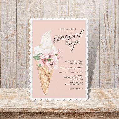 Scooped Up Bridal Shower Invitations