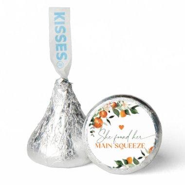 She found her main squeeze citrus bridal shower hershey®'s kisses®