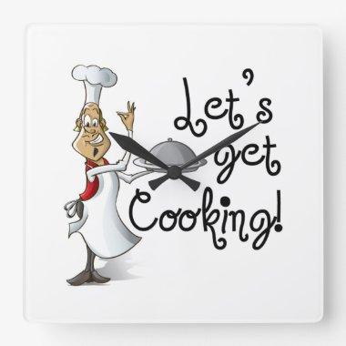 ***SILLY CHECK - LETS GET COOKING*** CLOCK