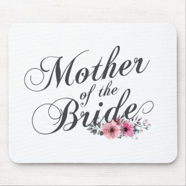 Simple Mother of the Bride Wedding | Mousepad