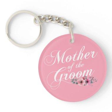 Simple Mother of the Groom Wedding | Keychain