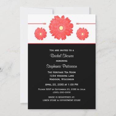 Simply Elegant Daisies Bridal Shower Invite