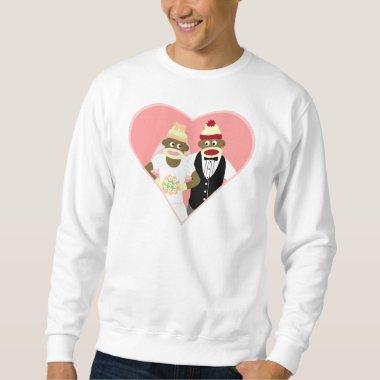 Sock Monkey Wedding Sweatshirt