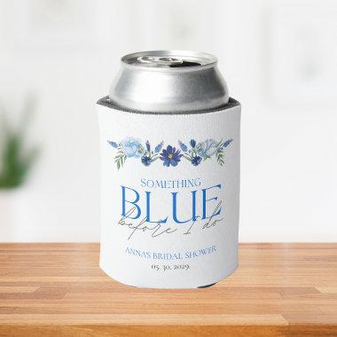 Something Blue Bridal Shower Bridesmaid Gift Can Cooler