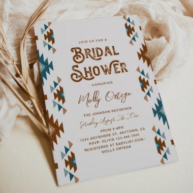 Southwest Bridal Shower Invitations | Western