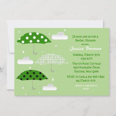 St. Patrick's Day Bridal Shower Invitations