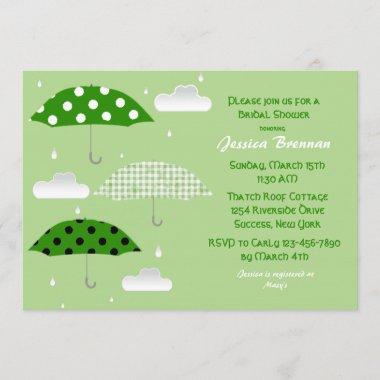 St. Patrick's Day Bridal Shower Invitations