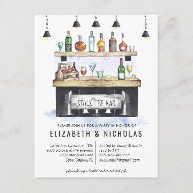 Stock the Bar | Couples Wedding Shower Invitation PostInvitations