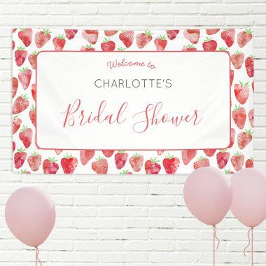 Strawberry Bridal Shower Banner