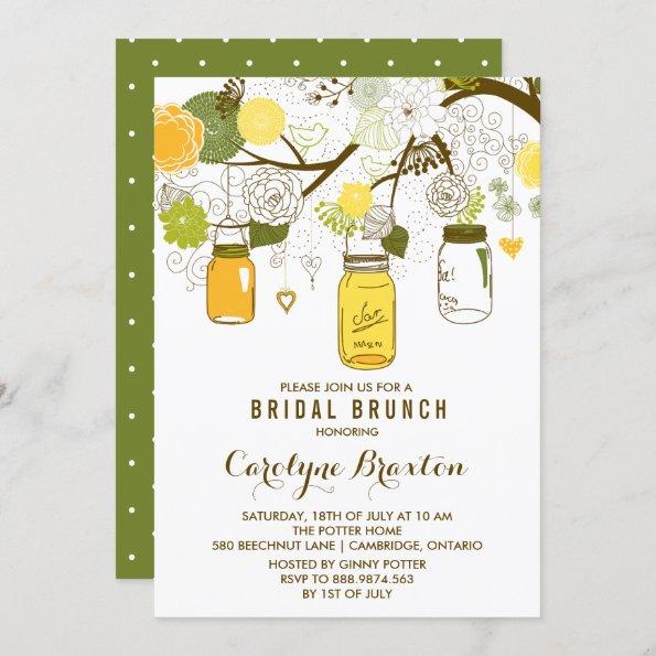 Summer Mason Jars | Bridal Brunch Invitations