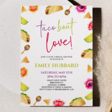 Taco Bout Love! Fiesta Bridal Shower Invitations