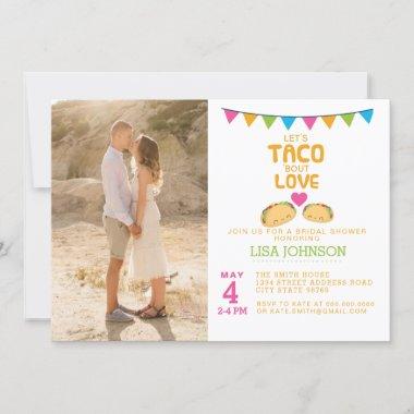 Taco Bridal Shower Photo Invitations Taco Bout Love