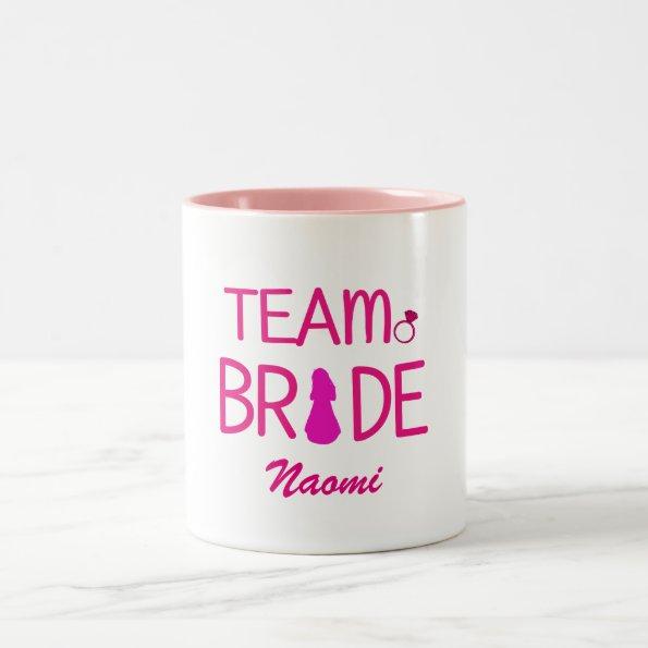 Team Bride - Custom Bridesmaid Mugs