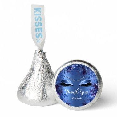 Thank Lashes Blue Drips Sweet 16th Bridal Shower Hershey®'s Kisses®
