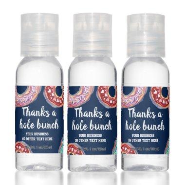 Thanks A Whole Bunch Doughnut Personalized Hand Sanitizer