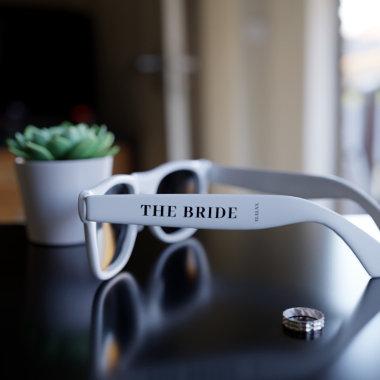 The Bride White Wedding Sunglasses