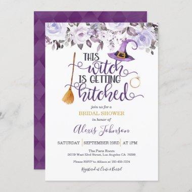 This Witch is Getting Hitched Bridal Shower Invitations
