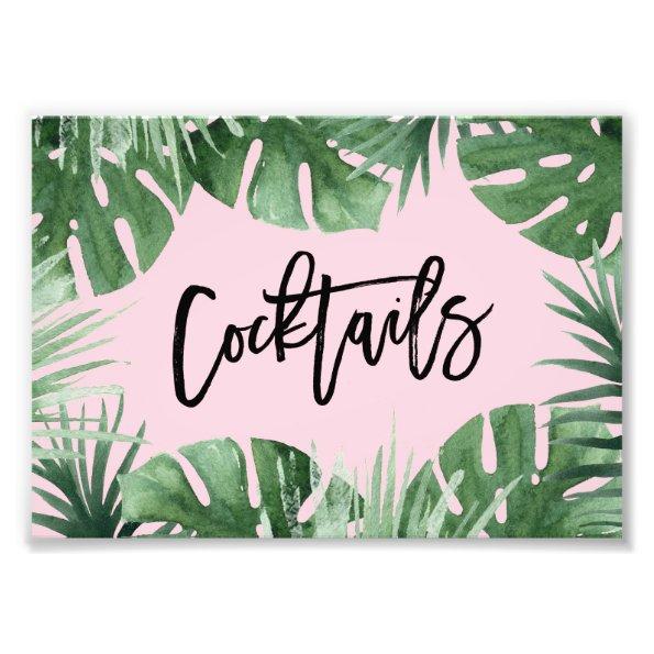 Tropics Cocktails Print