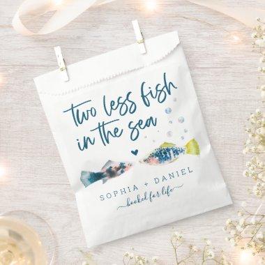 Two Less Fish In The Sea Wedding Favor Bag