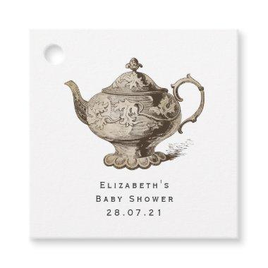 Vintage Shabby-Chic Tea Party Favor Tags