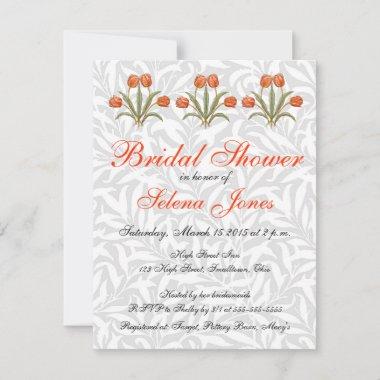 Vintage Tulip Morris Painting Collection Invitations