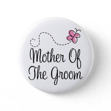 Wedding Mother Of The Groom Button