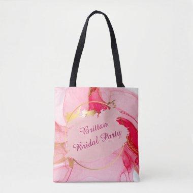 Wedding Party Tote Bag Personalized